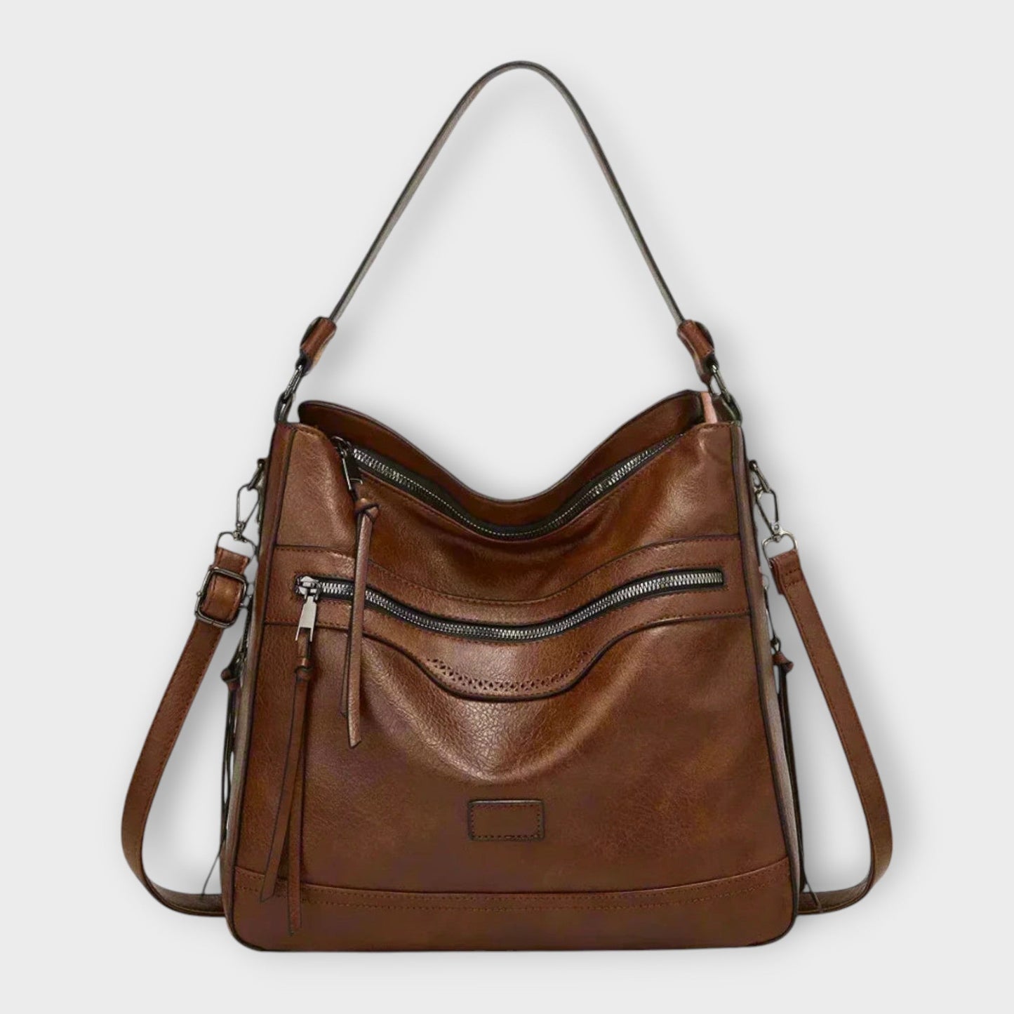 Leno – Klassische Retro-Schultertasche