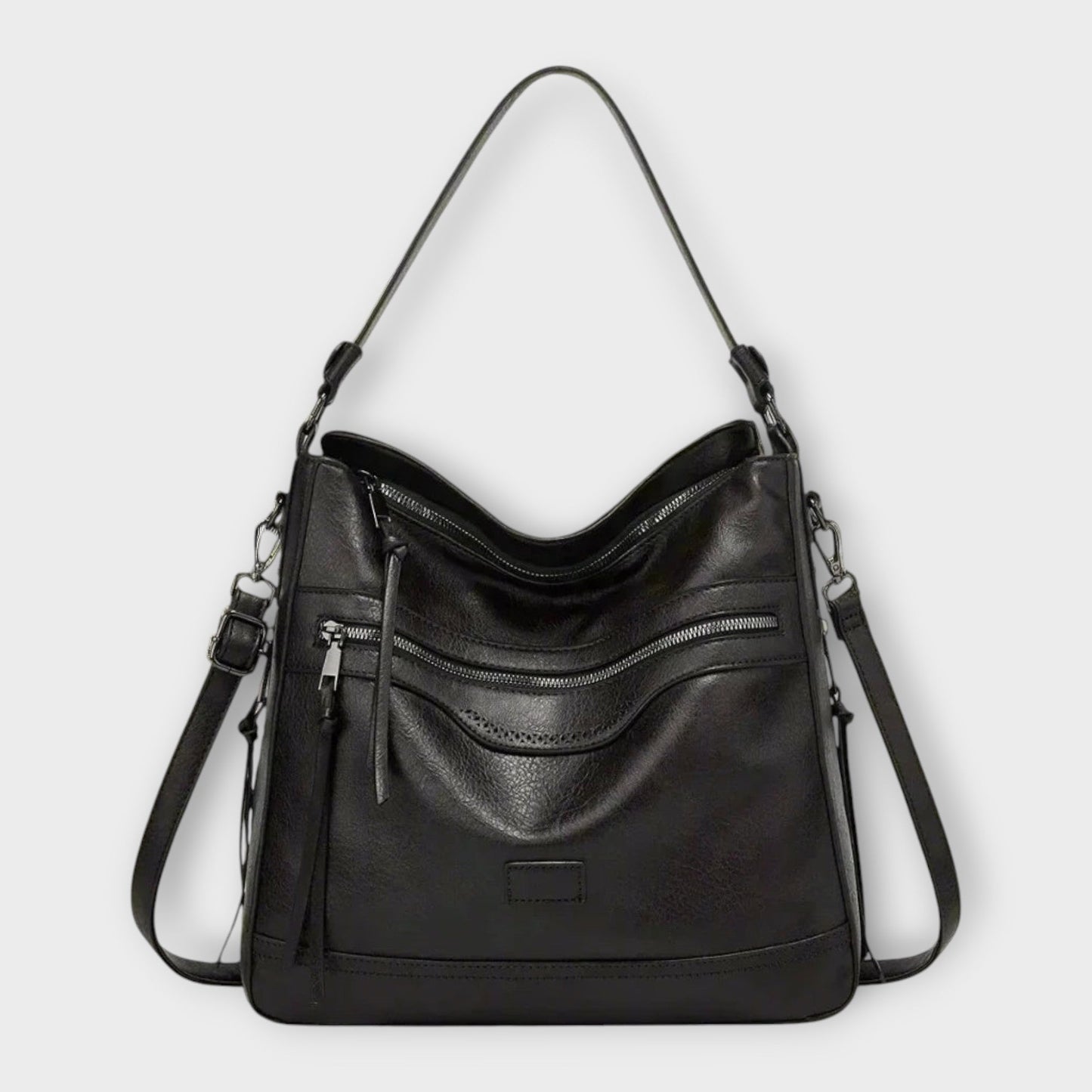 Leno – Klassische Retro-Schultertasche