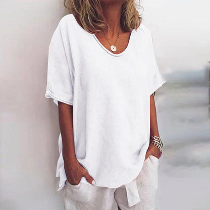 CALLIE™ – Blusa confortável de modelagem ampla