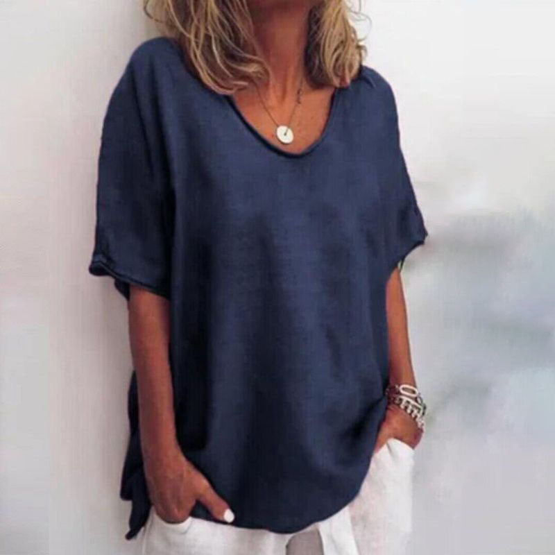 CALLIE™ – Blusa confortável de modelagem ampla