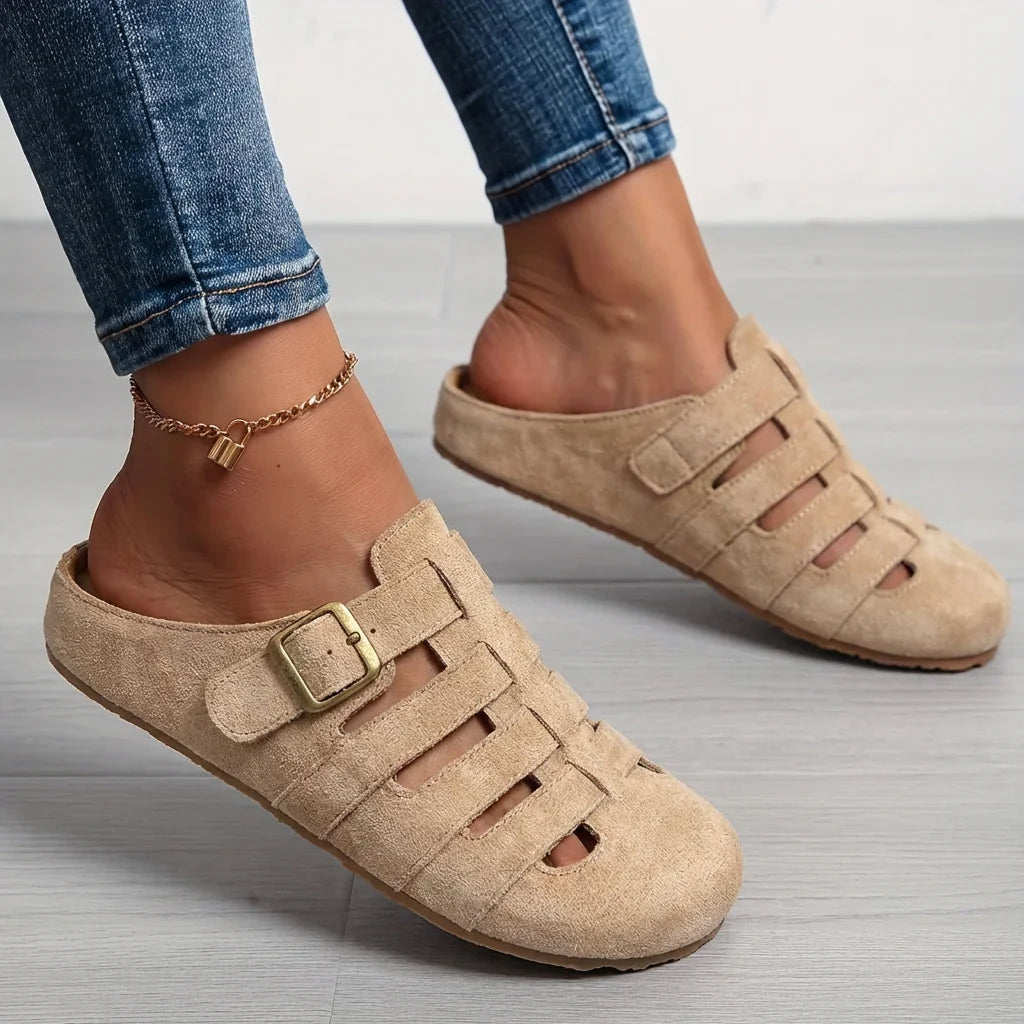 Nathalie | Komfort Slip-On Sandaler