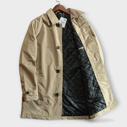 Men’s Mid-Length Button-Front Coat