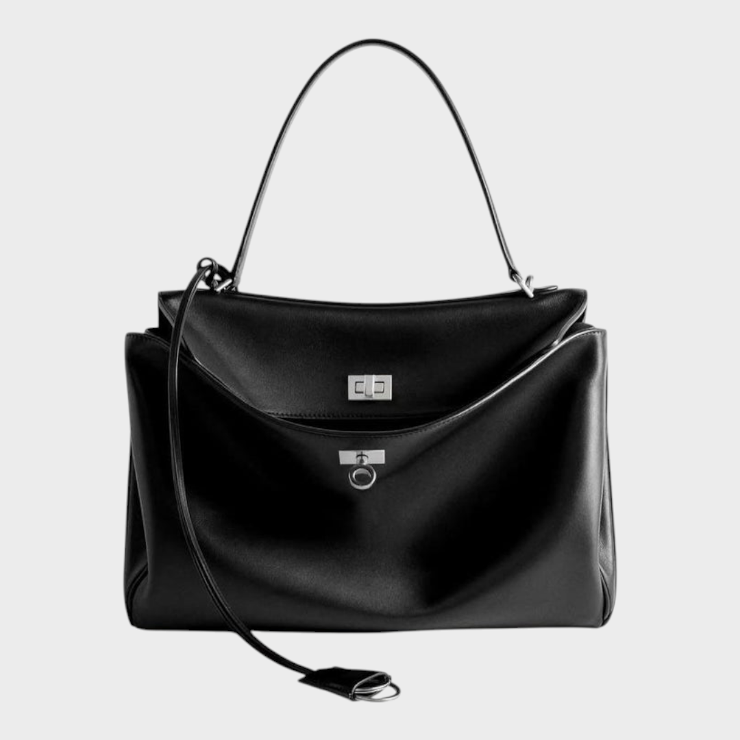 Libby | Minimalistische luxuriöse Handtasche aus weichem Leder