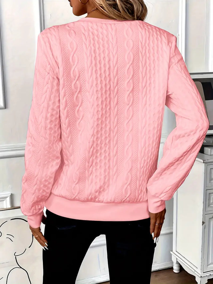 EMMA™ | Suéter Elegante com Zíper de 1/4