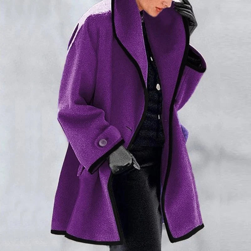 Agnetta | Trenchcoat i merinould
