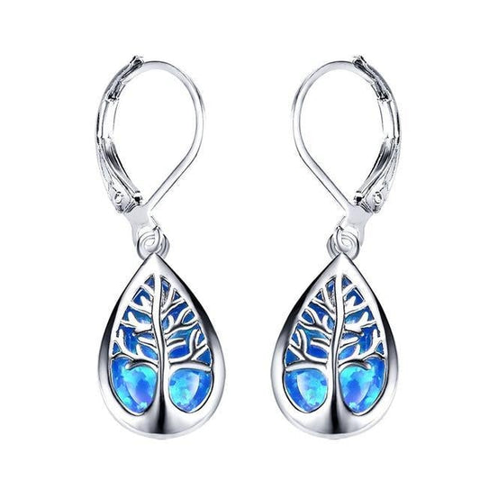 Pendientes de oro Árbol de la Vida