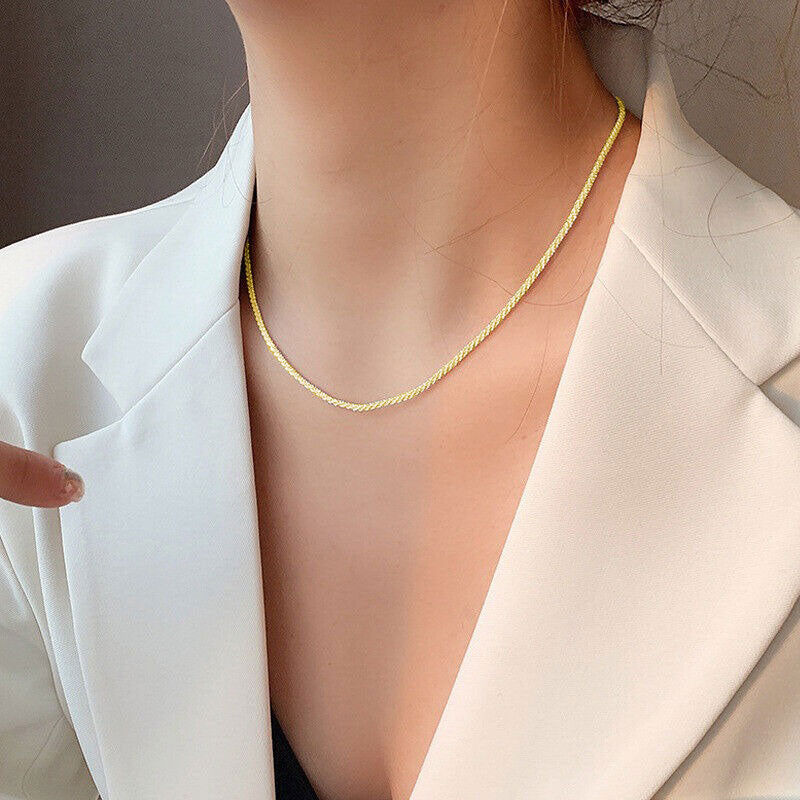 Karelieth | Collar de Playa Oro 18K