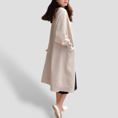 Sade | Cashmere Long Cardigan with Pockets for Women