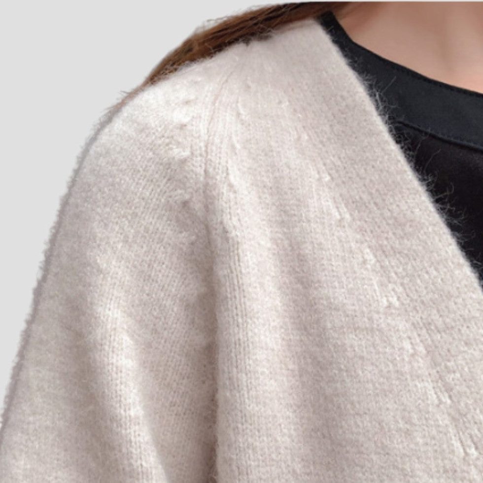 Sade | Cashmere Long Cardigan with Pockets for Women