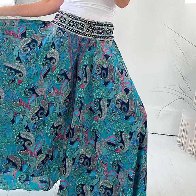 Macy | Calças boho estilosas