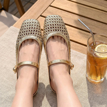 Elyara | Mary Jane Closure Mules
