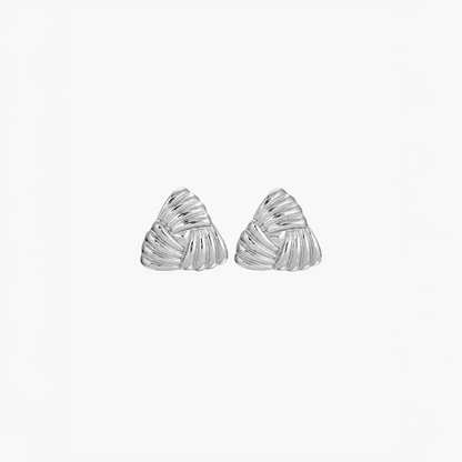 Beloria | Pendientes triangulares de inspiración vintage