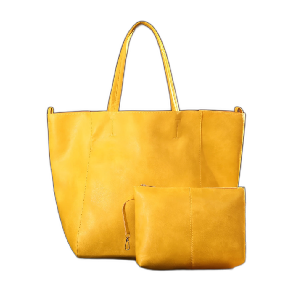 Suavidad Retro de Renee | Bolso Tote de Gran Capacidad