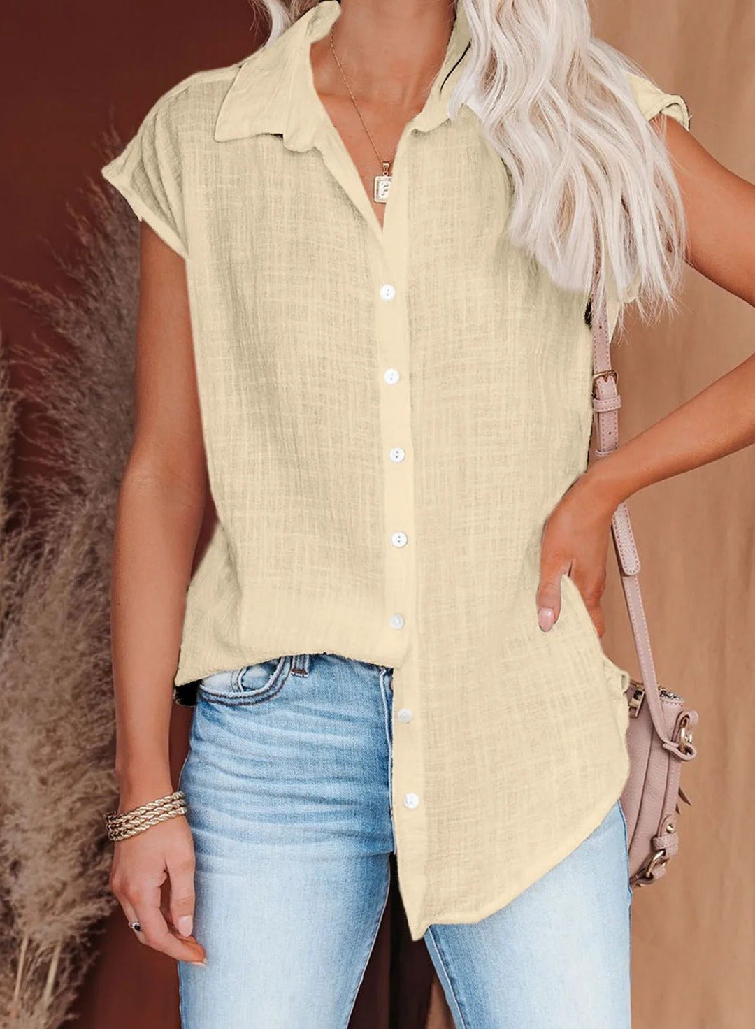 Leonie | Blusa de verano holgada