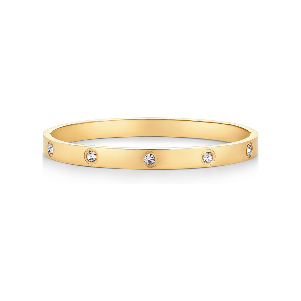 Halo-Punkt-Armband | Gold