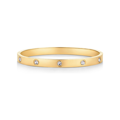 Halo-Punkt-Armband | Gold