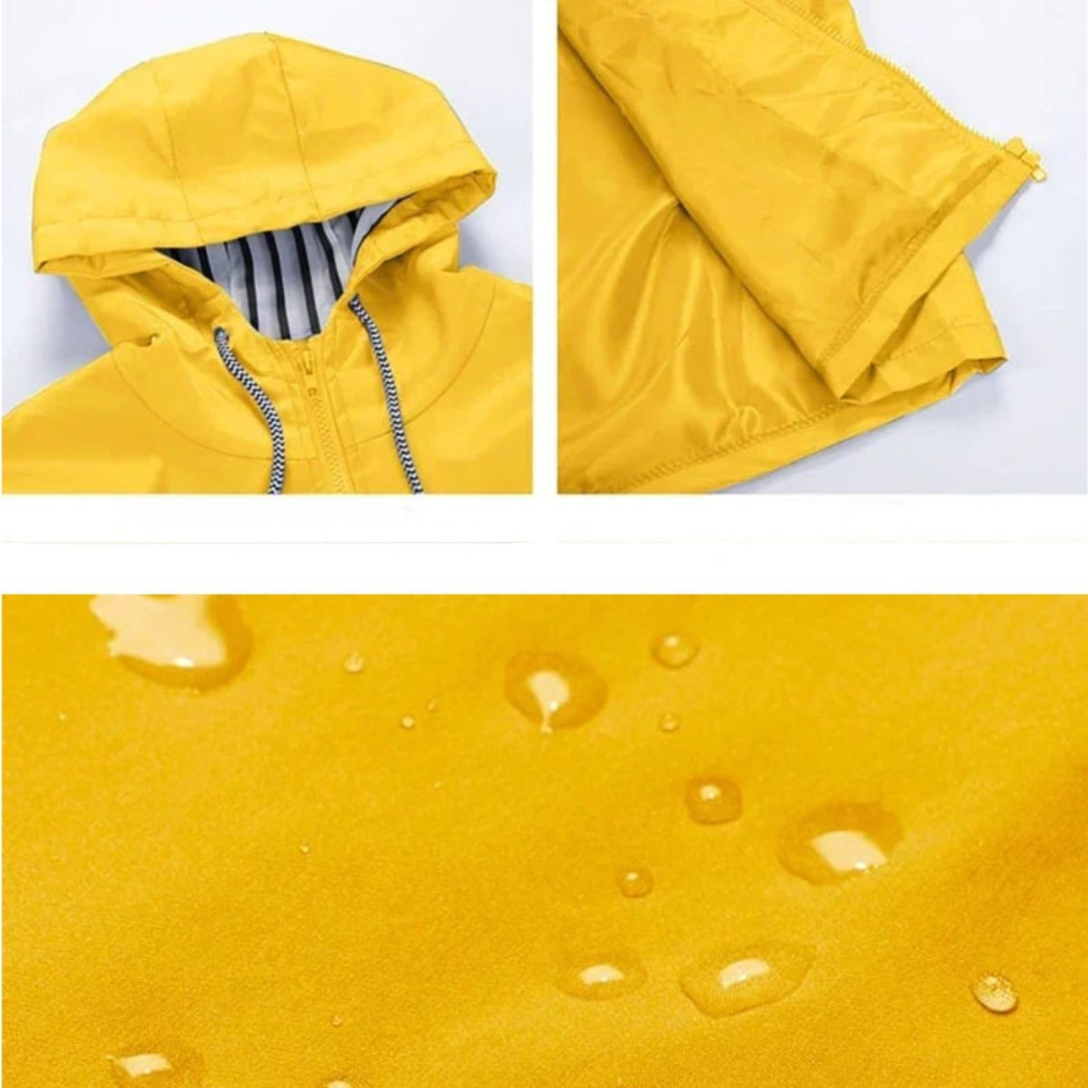 Hana – Leichte, wasserdichte und winddichte Jacke