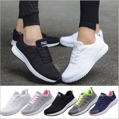 Zapatillas ortopédicas para caminar de mujer con soporte para el arco