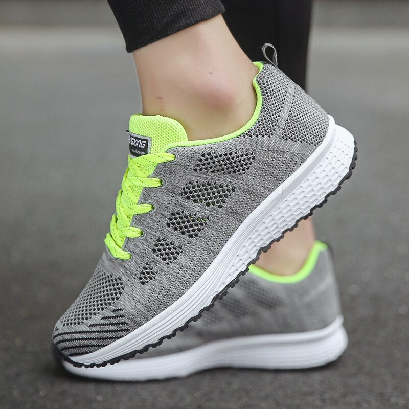 Zapatillas ortopédicas para caminar de mujer con soporte para el arco
