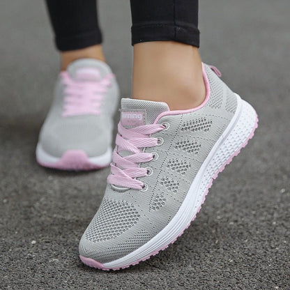 Zapatillas ortopédicas para caminar de mujer con soporte para el arco