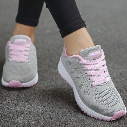 Zapatillas ortopédicas para caminar de mujer con soporte para el arco